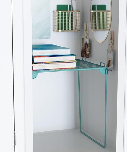 U Brands Magnetic Locker Organizer Kit with Decor, Blue