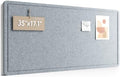 Fluxynara 35" x 17.1" Bulletin Board, Blue Gray