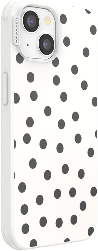 PopSockets iPhone 14 Plus Phone Case with MagSafe- Spotlight Dots | Magnetic, Wireless Charging, Camera & Drop Protection, Phone, Women, Electronic Accessories, For iPad/Kindle/iPhone/Android