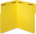 Pendaflex Fastener Folders,1/3 Cut,Reinforced Tab,2 Fasteners,Letter Size,Yellow,50 Folders Per Box (22940),(Pack of 5)