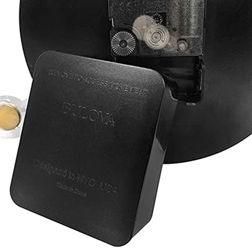 Bulova C4820 Carmen Wall Clock, Black