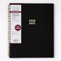 Blue Sky 2026-2027 Weekly & Monthly Academic Planner, 8.5"x11", Black