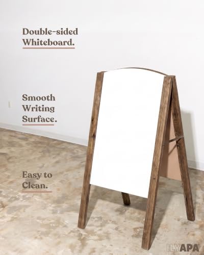 Ilyapa A Frame Whiteboard Easel Sign 20x30 in - Sandwich Signs Outdoor