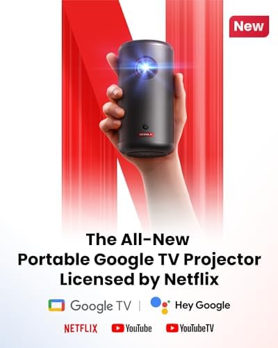 NEBULA Capsule 3 Portable Projector, Netflix-Certified