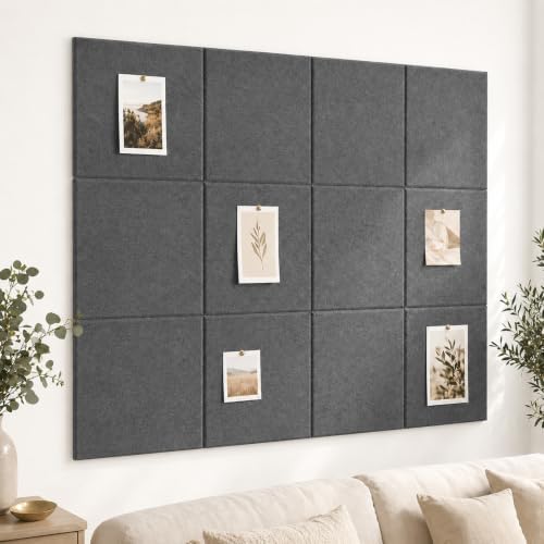 Felt Bulletin Board Tiles, Cork Board Alternative, 48 x 36 in