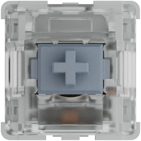 GLORIOUS Kailh Speed Silver Mechanical Keyboard Switches: Ultra-Fast Linear 120-Pack - Engineered for Competitive Gaming