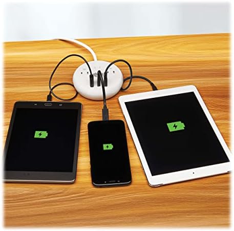 Tripp Lite Safe-IT 30W Surge Protector, 2 Outlets & 2 USB + 1 USB-C Port for Fast Charging, 300 Joules, 6 Foot 5-15P Cord, Manufacturer's Warranty & $25,000 Insurance (TLP26PD30WCAM)