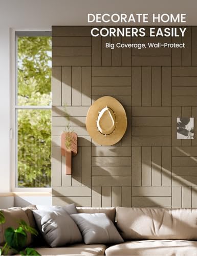 Fluxynara Felt Bulletin Board & Cork Board Alternative, Earth Brown