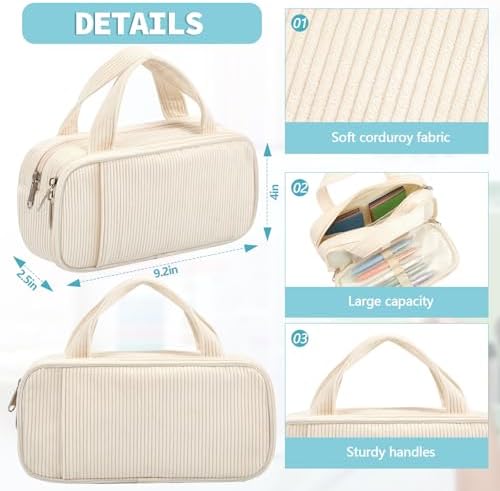 Jutom 39 Pcs Aesthetic Book Annotation Kit,White,Classic Style