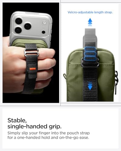 Spigen for MagSafe Wallet Magnetic Pouch Organizer, Tintap Zip MagFit