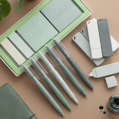 Resurhang Sage Green Office Desk Accessories Aesthetic School Supplies