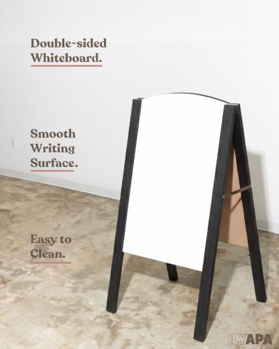 Ilyapa A Frame Whiteboard Easel Sign 20x30 in - Sandwich Signs Outdoor