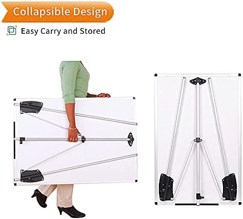 VIZ-PRO Whiteboard Easel, 36 x 24 Inches, Portable Stand Dry Erase Board