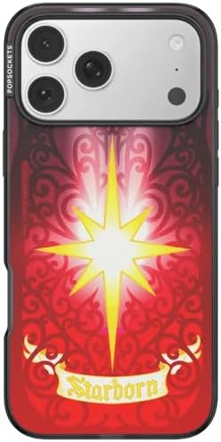 PopSockets iPhone 17 Pro Max Phone Case with MagSafe- Mirror Starborn | Magnetic, Wireless Charging, Camera & Drop Protection, Acotar, Throne, Glass, Sarah, Bookish