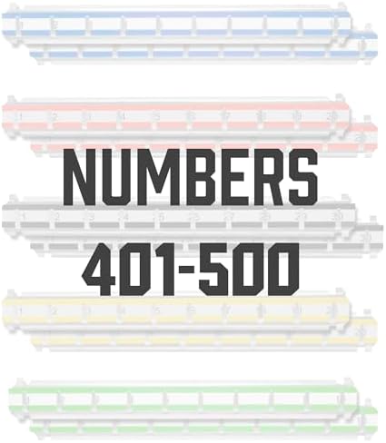 Barska Labeled Key Shelves with 401-500 Numbered Hooks for Key Cabinets