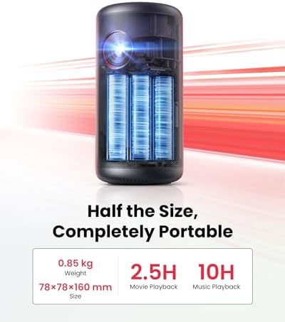 NEBULA Capsule 3 Portable Projector, Netflix-Certified