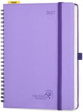 POPRUN 2027 Planner, Large 8.5" x 10.5" Weekly Calendar, Day Planner 2027