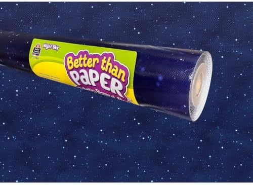 Teacher Created Resources TCR32461 Night Sky Roll Better Than Paper Bulletin Board - 4 Count