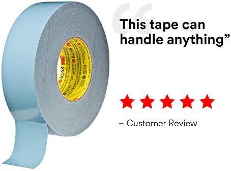 3M Performance Plus Duct Tape 8979, Slate Blue, 144 mm x 54.8 m, 6 Rolls