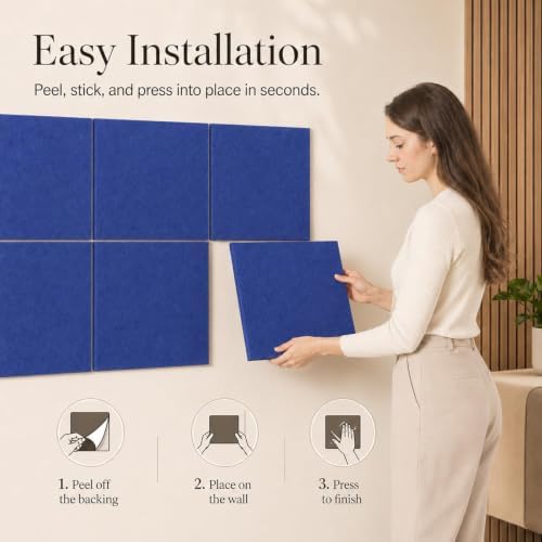 Felt Bulletin Board Tiles, Cork Board Alternative, 48 x 36 in