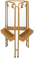 Colorations 3-Way Indoor & Outdoor Acrylic Panel Easel, Ages 3+/Pre-k+ | 47" H x 23" W x 25.5" D Classroom Essentials