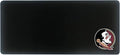 Florida State University Classic Cloth Desk Mat, Durable Office Supplies, Non-Slip Base, Responsive Desk Pad with Smooth Cloth Surface, Black