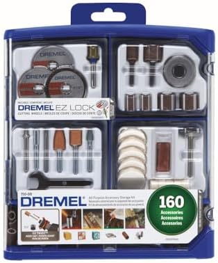 Dremel 160-Piece Rotary Tool Accessory Kit w/EZ Lock Technology (710-08)