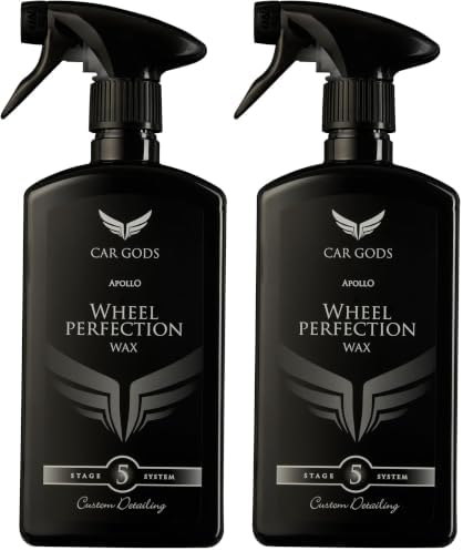Car Gods Alloy Wheel Carnauba Wax Perfection Polish, 17 Fl Oz (Pack of 2)