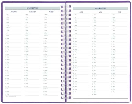 Blueline® 2027 Timanager® DuraFlex 5-Day Weekly Planner, 13 Months, December to December, Poly Cover, 9.0625" x 5.875", Purple (C5910V.86T)