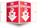 AccuformNMC Fire Extinguisher 3D Projection Sign