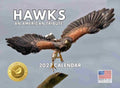 JJ Audubon Tribute Hawk Calendar 2027 Monthly Wall Calender 12 Month | American Made In The USA