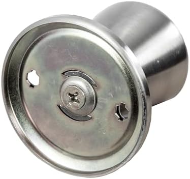 Design House Terrace Dummy Door Knob, Satin Nickel