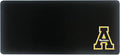Appalachian State University Classic Cloth Desk Mat, Durable Office Supplies, Non-Slip Base, Responsive Desk Pad with Smooth Cloth Surface, Black
