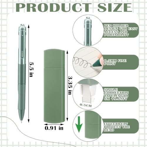 Resurhang Sage Green Office Desk Accessories Aesthetic School Supplies