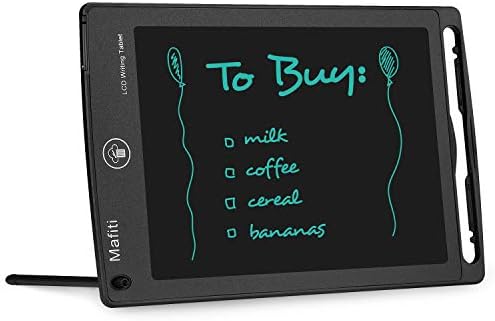 mafiti 10 Pack LCD Writing Tablet 8.5 Inch Electronic Drawing Pads for Kids Portable Ewriter Doodle Board Black