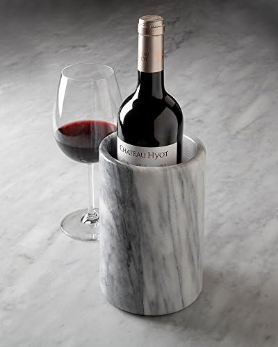 Fox Run Marble Utensil Holder, White Medium