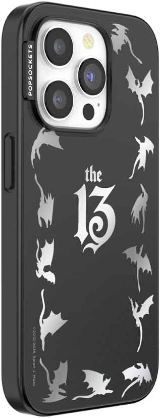 PopSockets iPhone 15 Pro Phone Case with MagSafe, Wireless Charging Compatible, Dragon - The 13