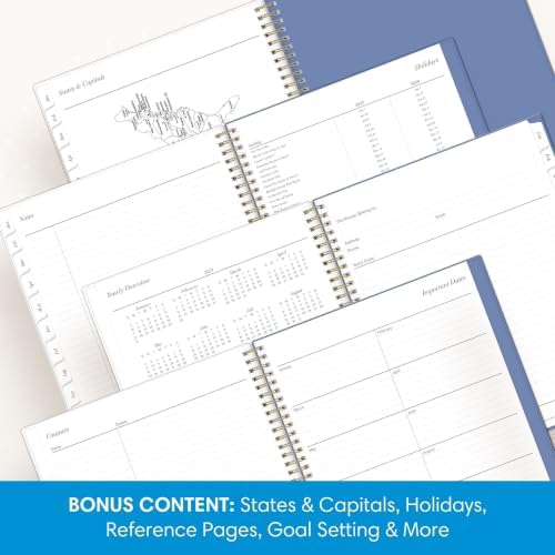 Blue Sky 2027 Weekly & Monthly Planner Calendar, 8.5"x11", Elenora