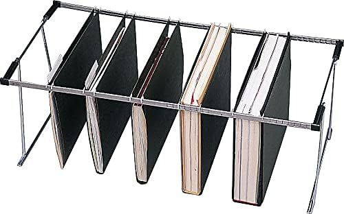 Smead Hanging File Folder with Tab, 1/3-Cut Adjustable Tab, Legal Size, Standard Green, 25 per Box (1-Inch Expansion, Legal)