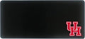University of Houston Classic Cloth Desk Mat, Durable Office Supplies, Non-Slip Base, Responsive Desk Pad with Smooth Cloth Surface, Black