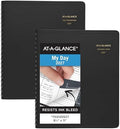 AT-A-GLANCE 2027 Appointment Book Planner, Daily Group Planner, 8.5" x 11", Eight Person, Two-Volume Set Jan-Jun & Jul-Dec, Black (7021205-27)