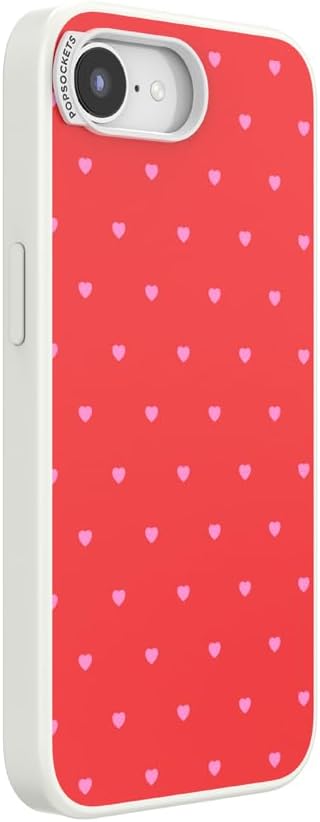 PopSockets iPhone 16/17E Phone Case with MagSafe- Cherry Pop | Magnetic, Wireless Charging, Camera & Drop Protection, Cherry, Fruit, Electronic Accessories, For iPad/Kindle/iPhone/Android