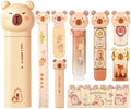 Capybara Stationery Set, Cute School Supplies Gift for Students