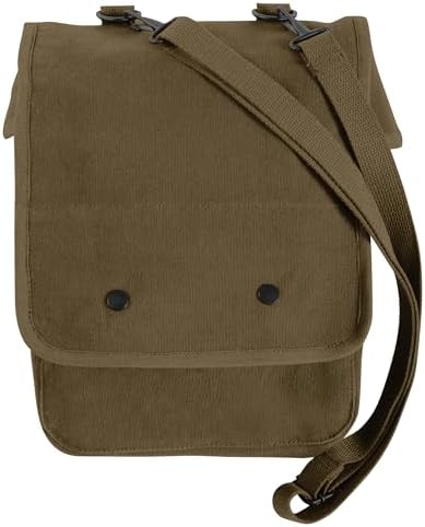 Rothco Canvas Map Case Shoulder Bag with Organizer Pocket