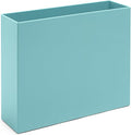Poppin Hanging File Organizer - File Folder Organizer for Hanging Files, Open Top Design for Easy Access, Lacquer-like Finish, Stylish Design, Ideal File Organizer for Desk (Aqua)