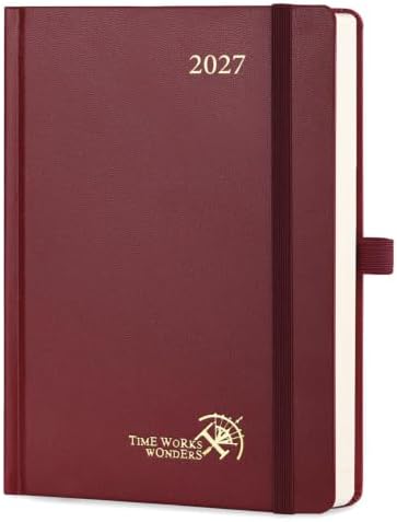 POPRUN 2027 Daily Planner One Page Per Day, 5.75" x 8.5", Day Planner