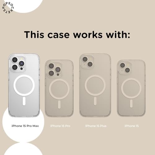 PopSockets iPhone 15 Pro Max Phone Case w/MagSafe- Starstruck
