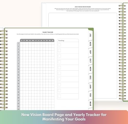 Blue Sky 2026-2027 Weekly & Monthly Academic Planner, 8.5"x11", Coreen
