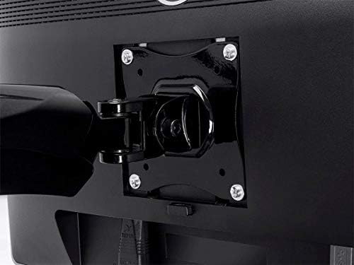 Monoprice Articulating Gas Spring Sit Stand Monitor and Keyboard Workstation Mount - for Displays 13in to 26in, VESA 75x75 to 100x100, Easy to Use, Compatible with Most Desks, Black