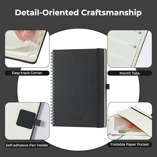Planner 2026-2027 Daily Daily Weekly and Monthly,8.5"x6.5"